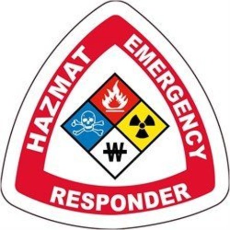NMC HARD HAT EMBLEM, HAZMAT EMERGENCY HH138